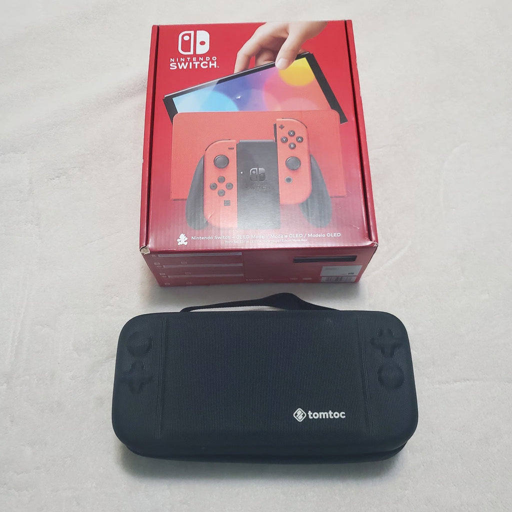Nintendo switch oled mario with hekate rp-2040 128gb memory and all games free 1B21