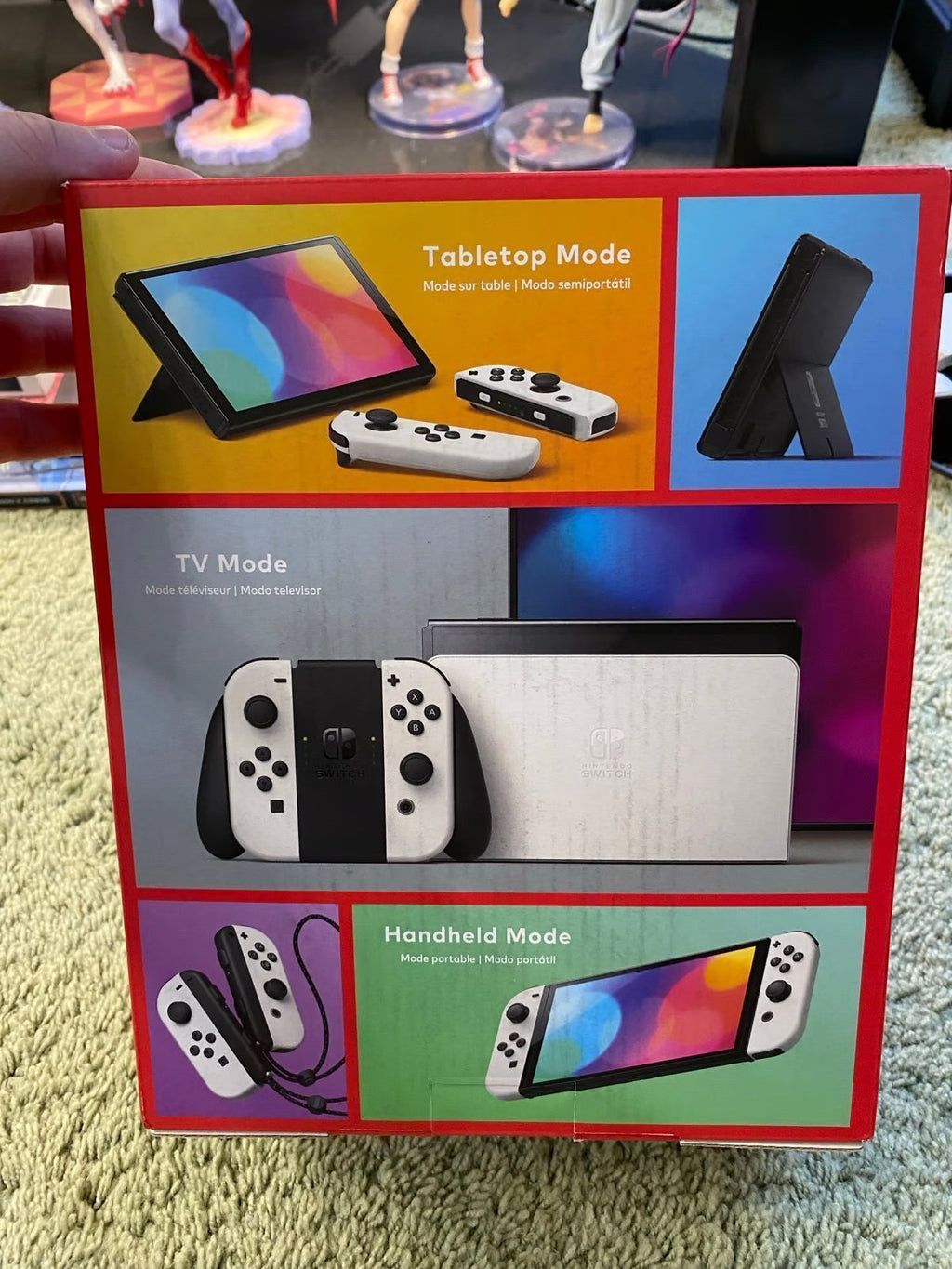 NINTENDO SWITCH OLED CONSOLE WHITE MODEL!!! 5O67