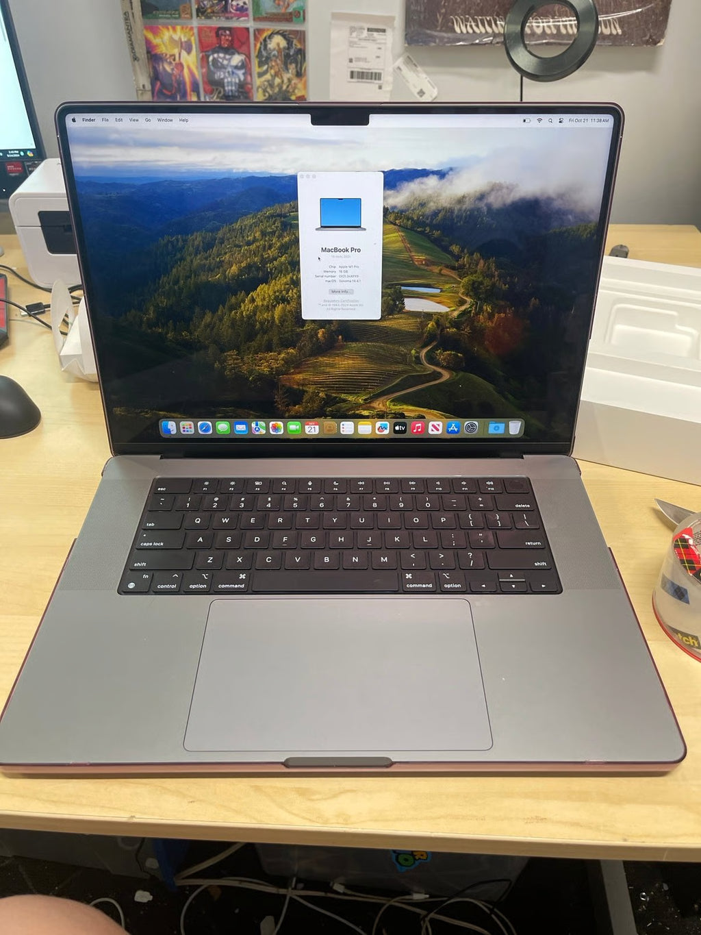 MacBook Pro 2021 16鈥?9F58