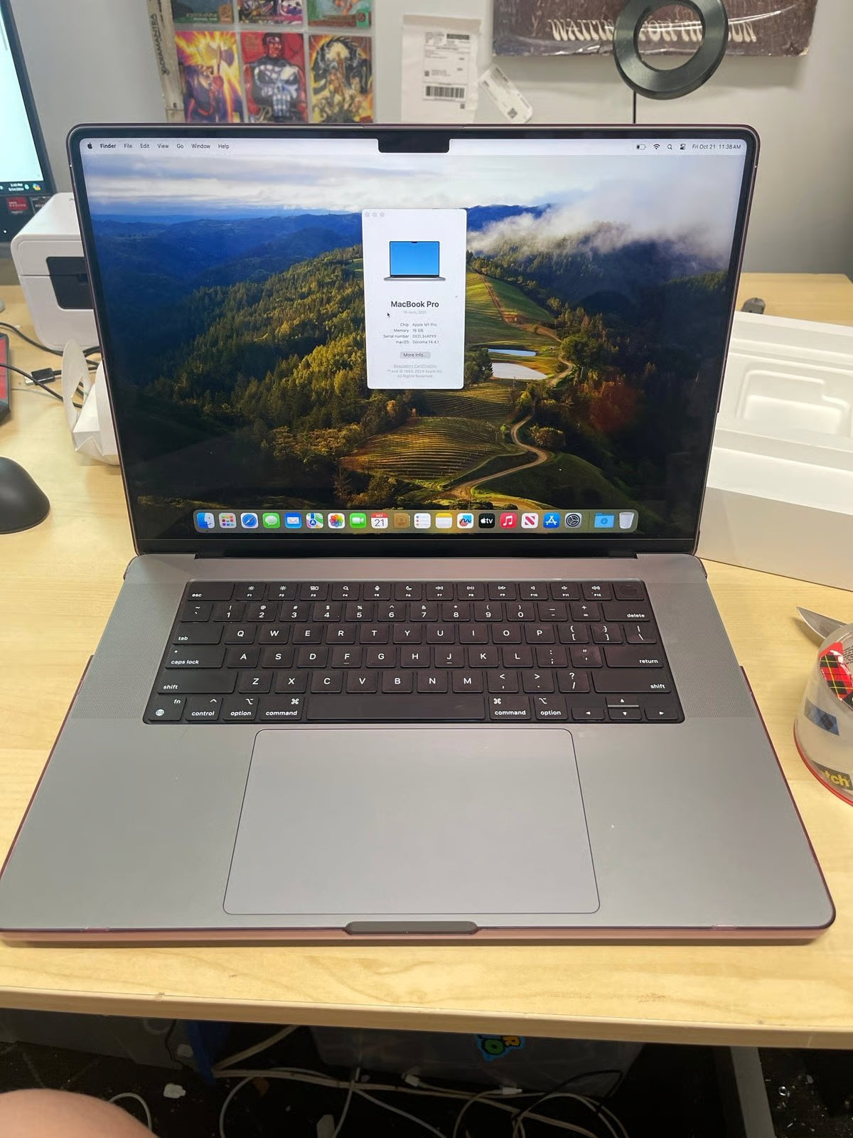 MacBook Pro 2021 16鈥?9F58