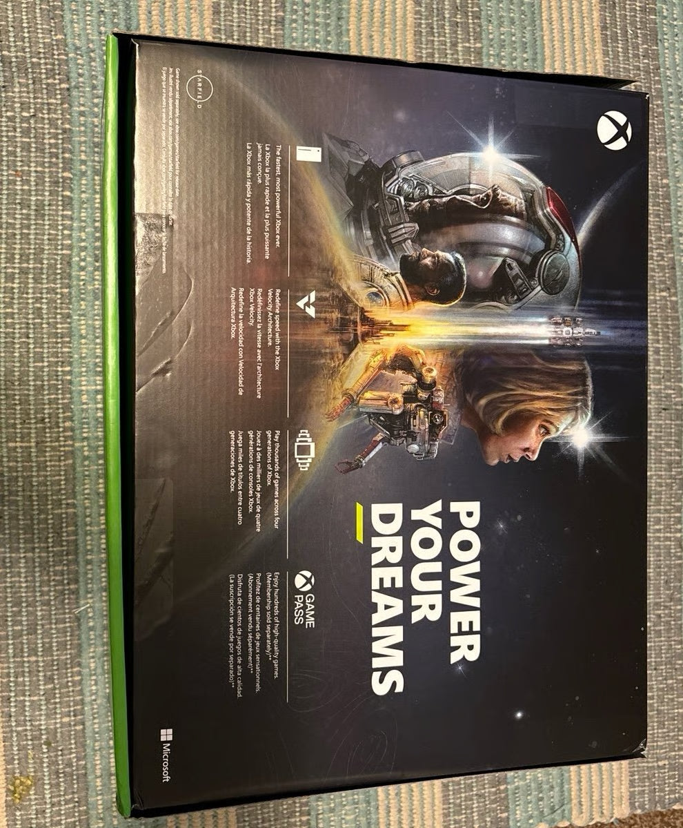 Microsoft Xbox Series X Black 1 TB Console 1E15