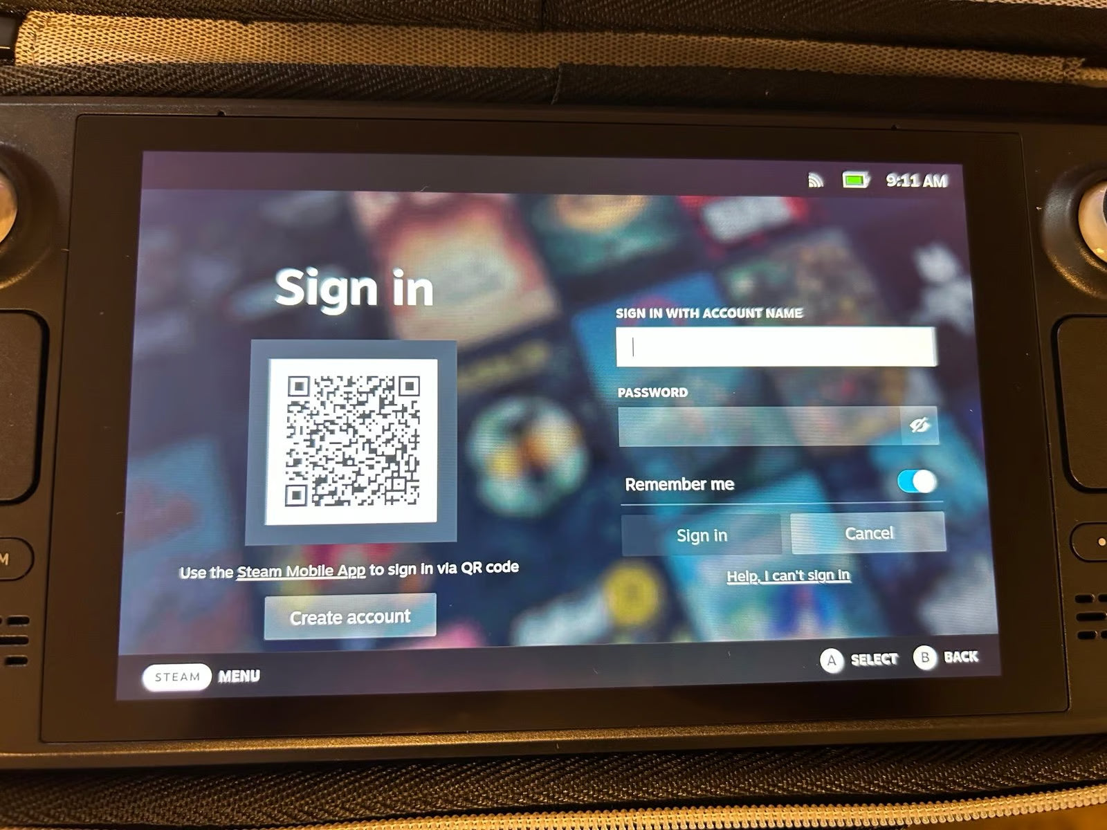 Valve Steam Deck Refurbished LCD 512GB 1A29