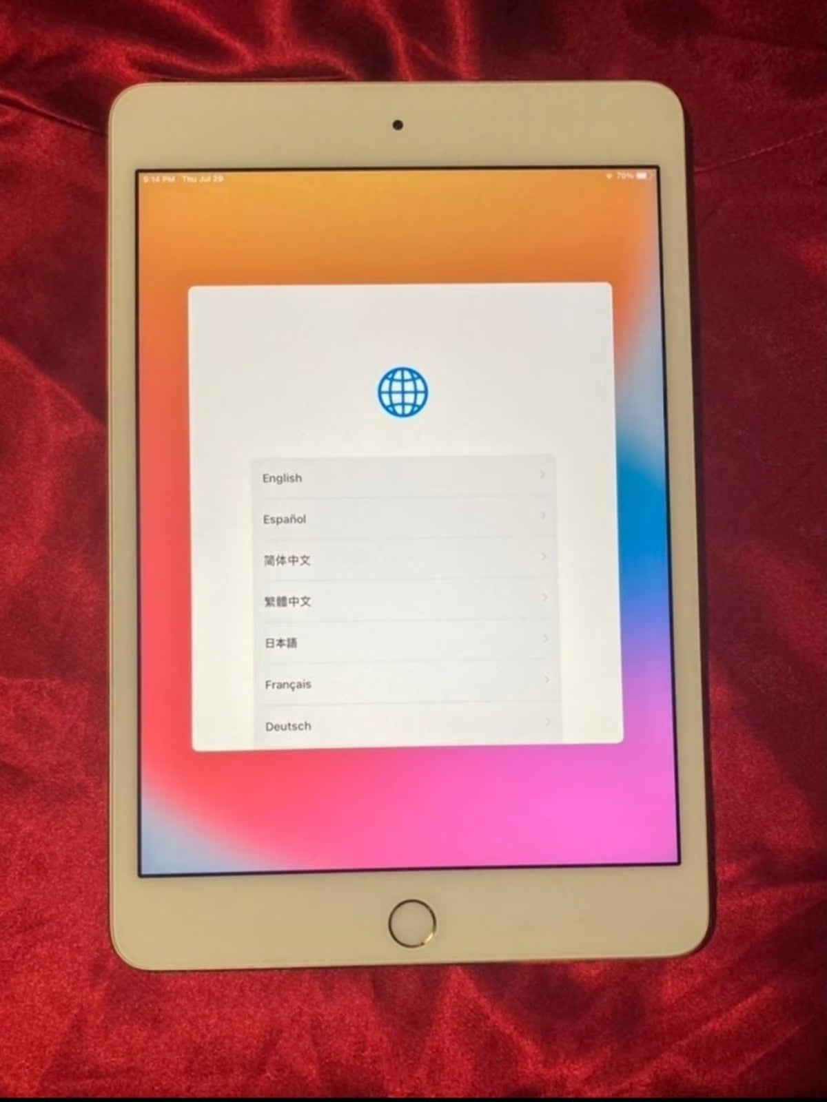 Ipad mini 4 8L25