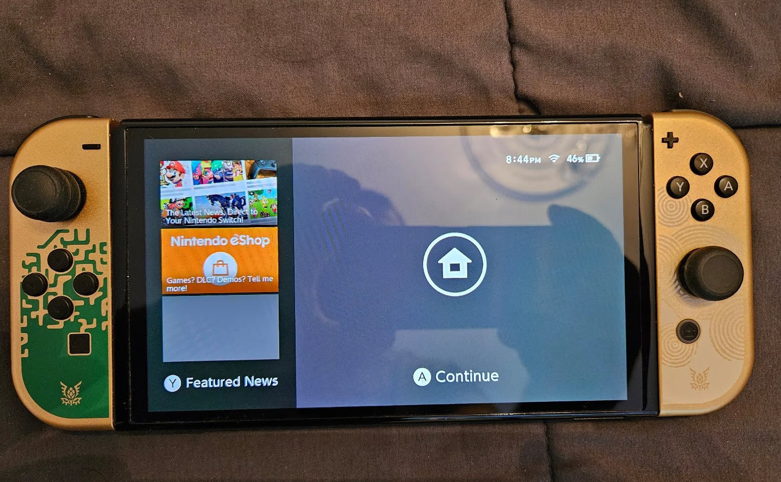 Nintendo Switch OLED: Zelda Tears of the Kingdom Console Edition 9M89