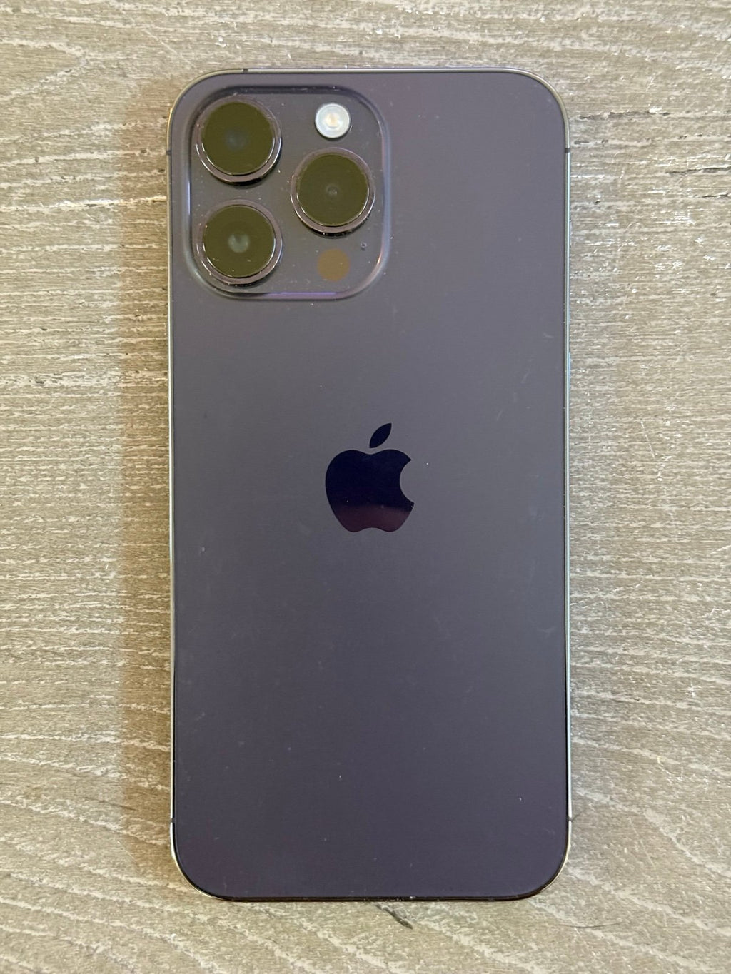 UNLOCKED Apple iPhone 14 Pro Max 256 GB Deep Purple MQ8W3LL/A Used 6V19