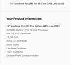 macbookpro 2022 9Z32