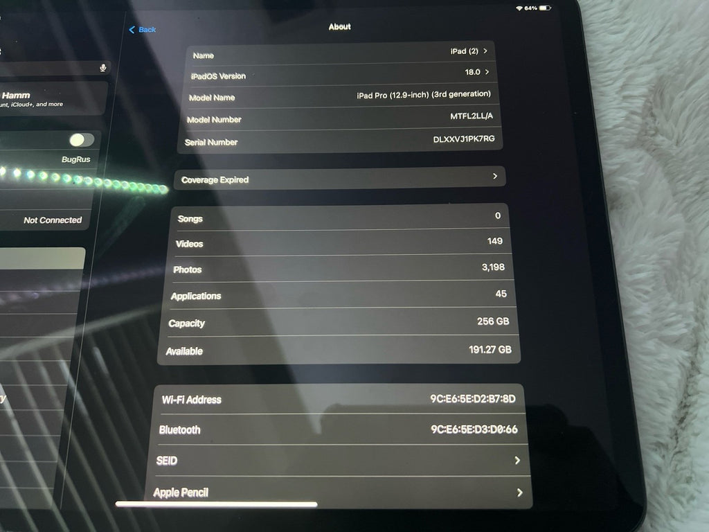 iPad Pro 12.9 inch 3rd Gen - 256GB WiFi 6E97