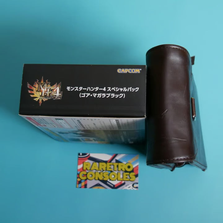 Nintendo 3DS XL Monster Hunter 4 Limited Edition W/ 32GB, Box, Charger & Games!