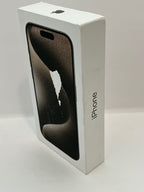 Apple iPhone 15 Pro - 256 GB Natural Titanium (Unlocked). FACTORY SEALED 3J75