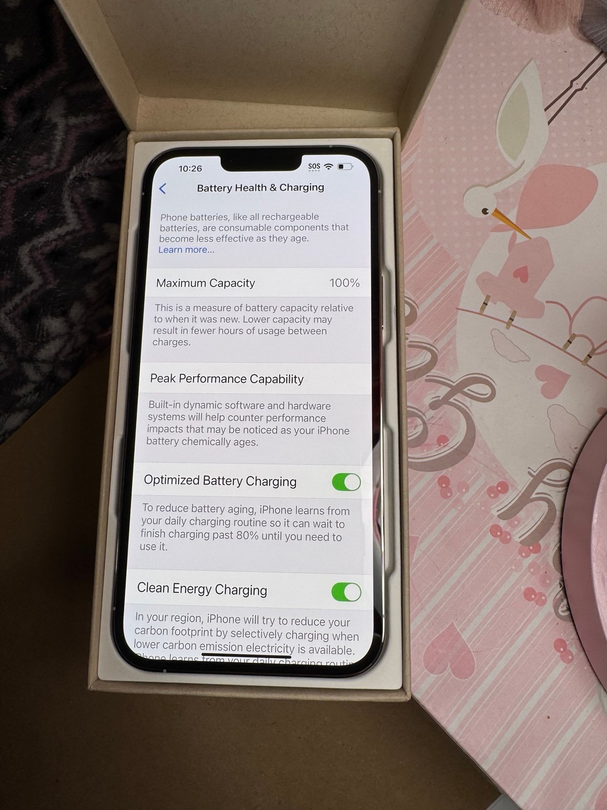 New in box iPhone 13 Pro MaX 256GB 9M65