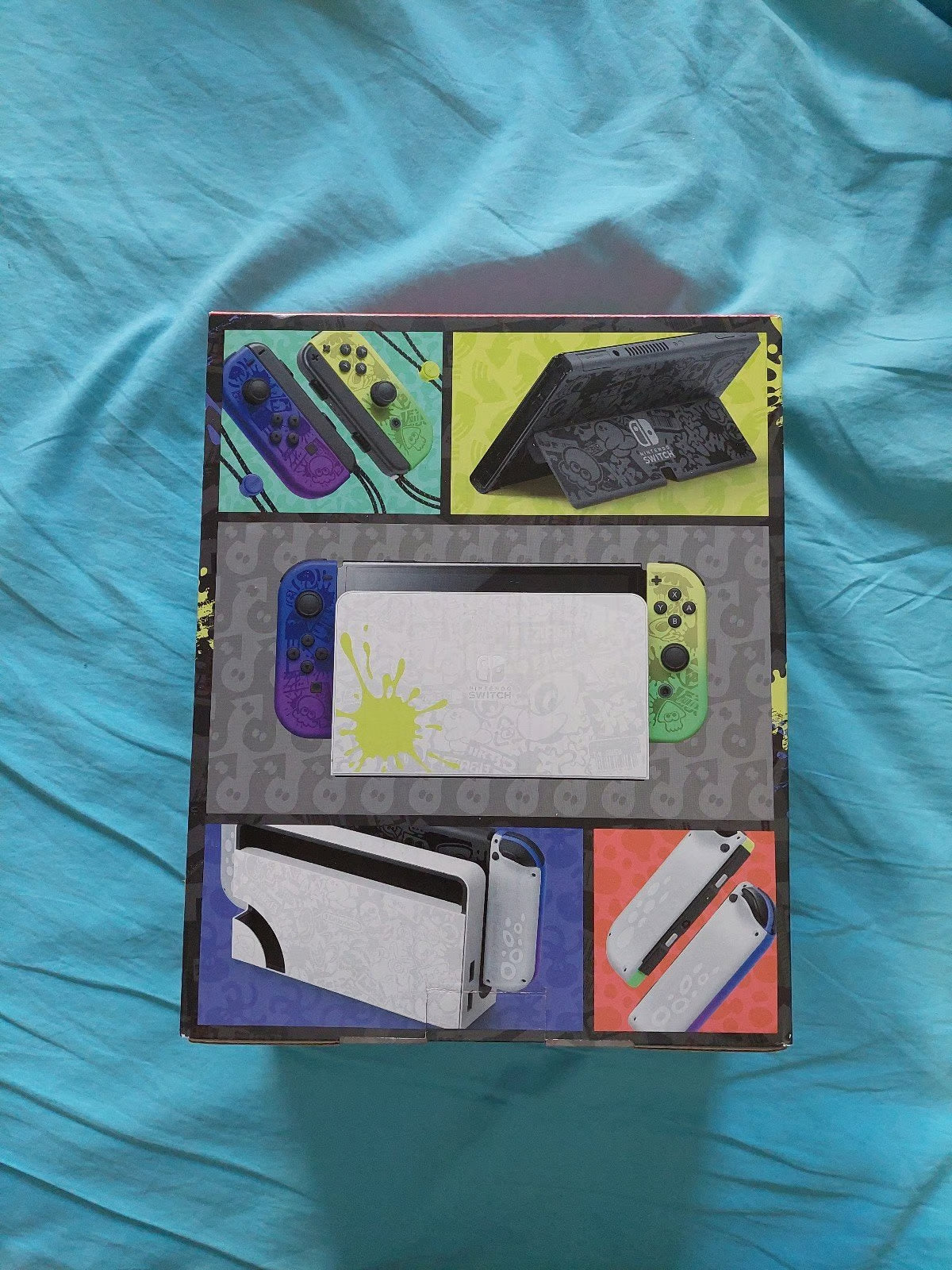 Nintendo switch splatoon OLED 8B89