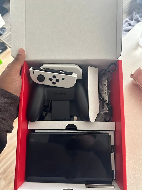 Nintendo Switch OLED Model with White Joy-Cons 2L91
