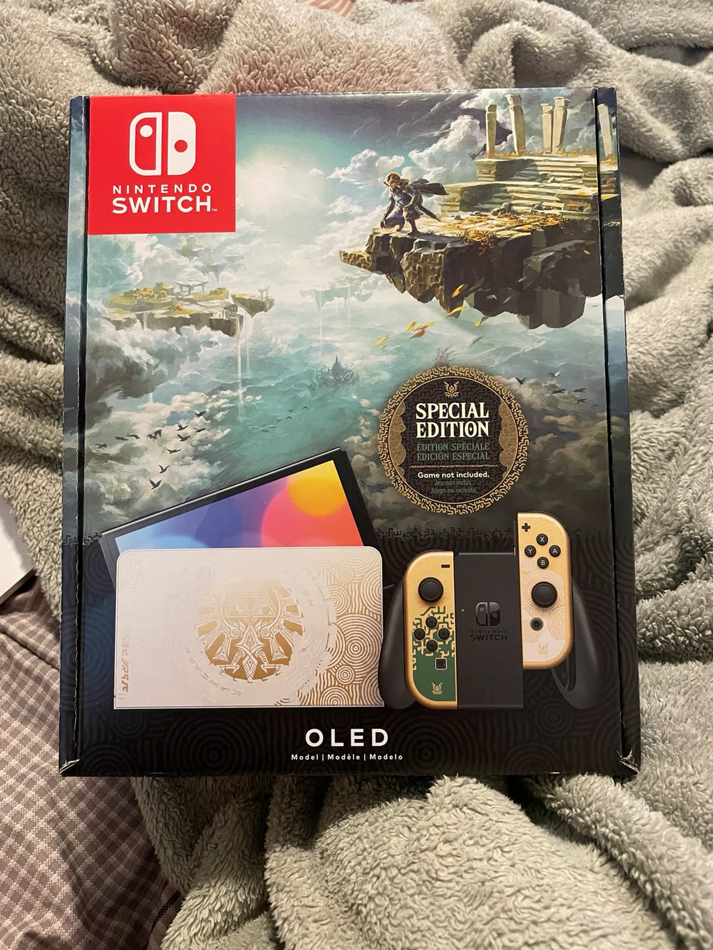 Nintendo Switch Legend of Zelda special edition: Tears of the kingdom OLED 2P75