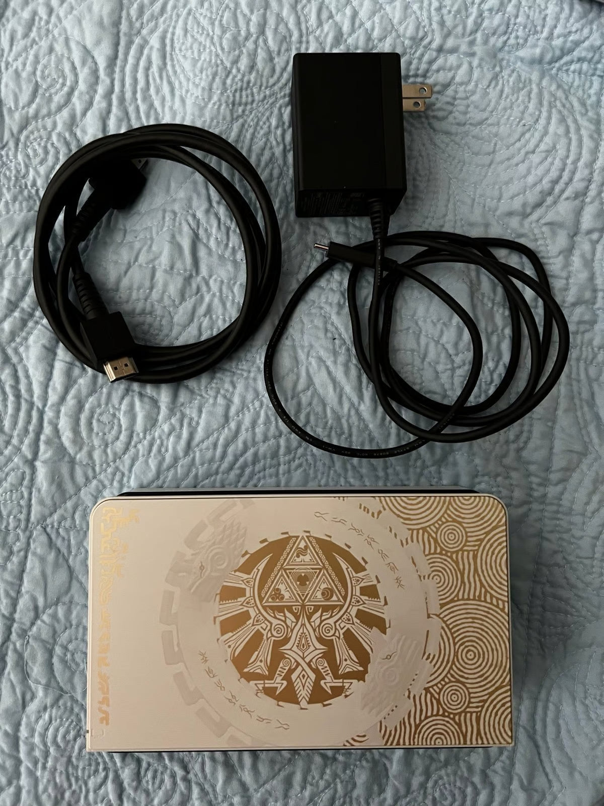 Zelda TOTK Nintendo Switch OLED Console CIB - Immaculate Condition 2C92