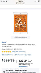 Ipad mini gen 5 6P22