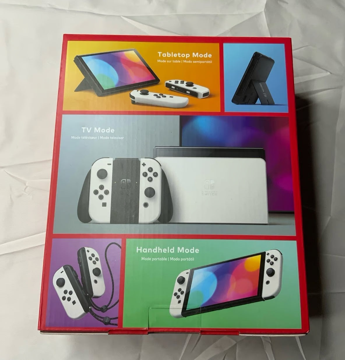 Nintendo switch oled white 7J28