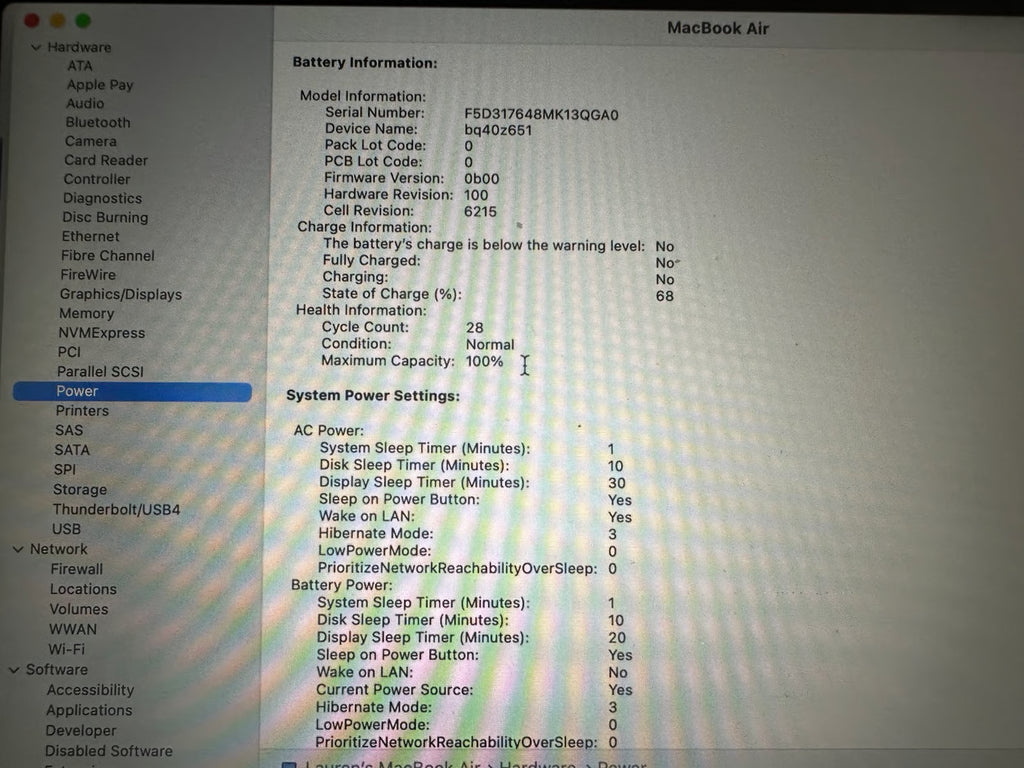 MacBook Air M2 2022 1N31