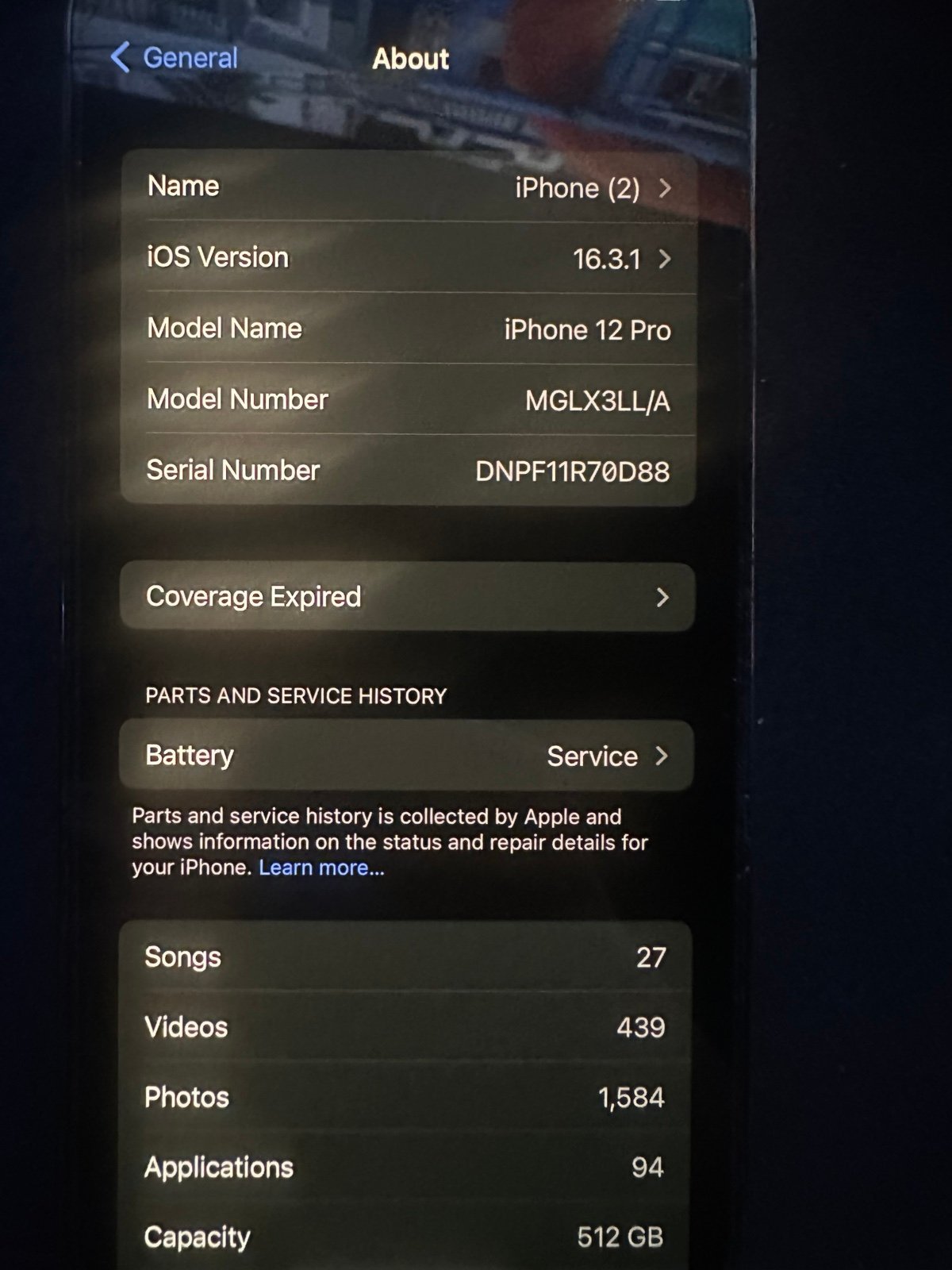 Apple iPhone 12 Pro 512GB 3N75