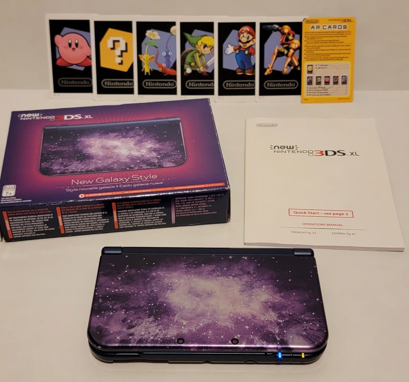 New Nintendo 3DS XL, Case, and Games