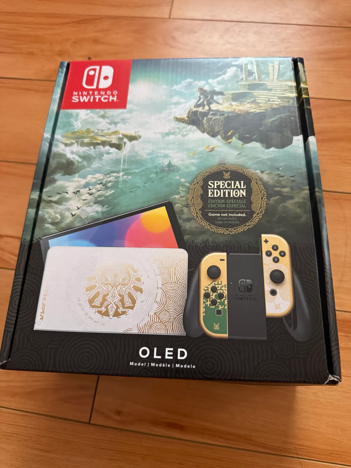 Nintendo Switch Oled Zelda Tears of the Kingdom Special Edition. 9P98