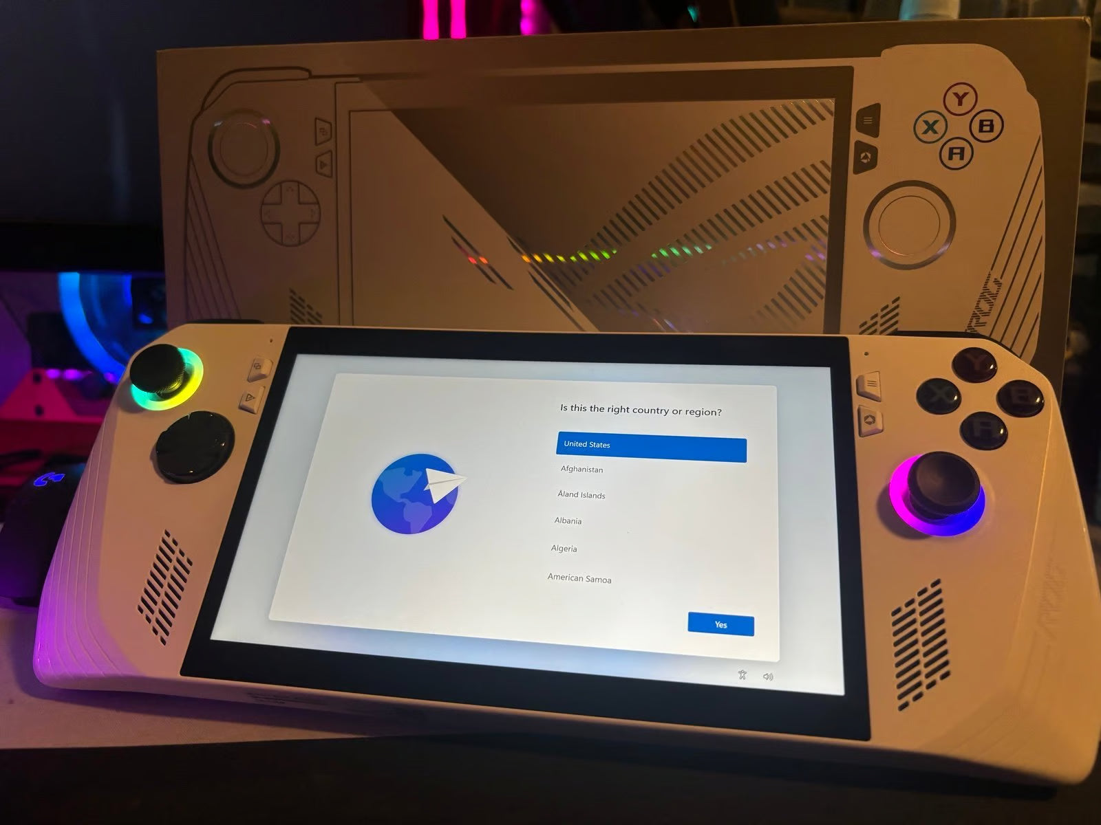 ASUS Rog Ally Z1 | 512 GB | Handheld Gaming PC 1E36