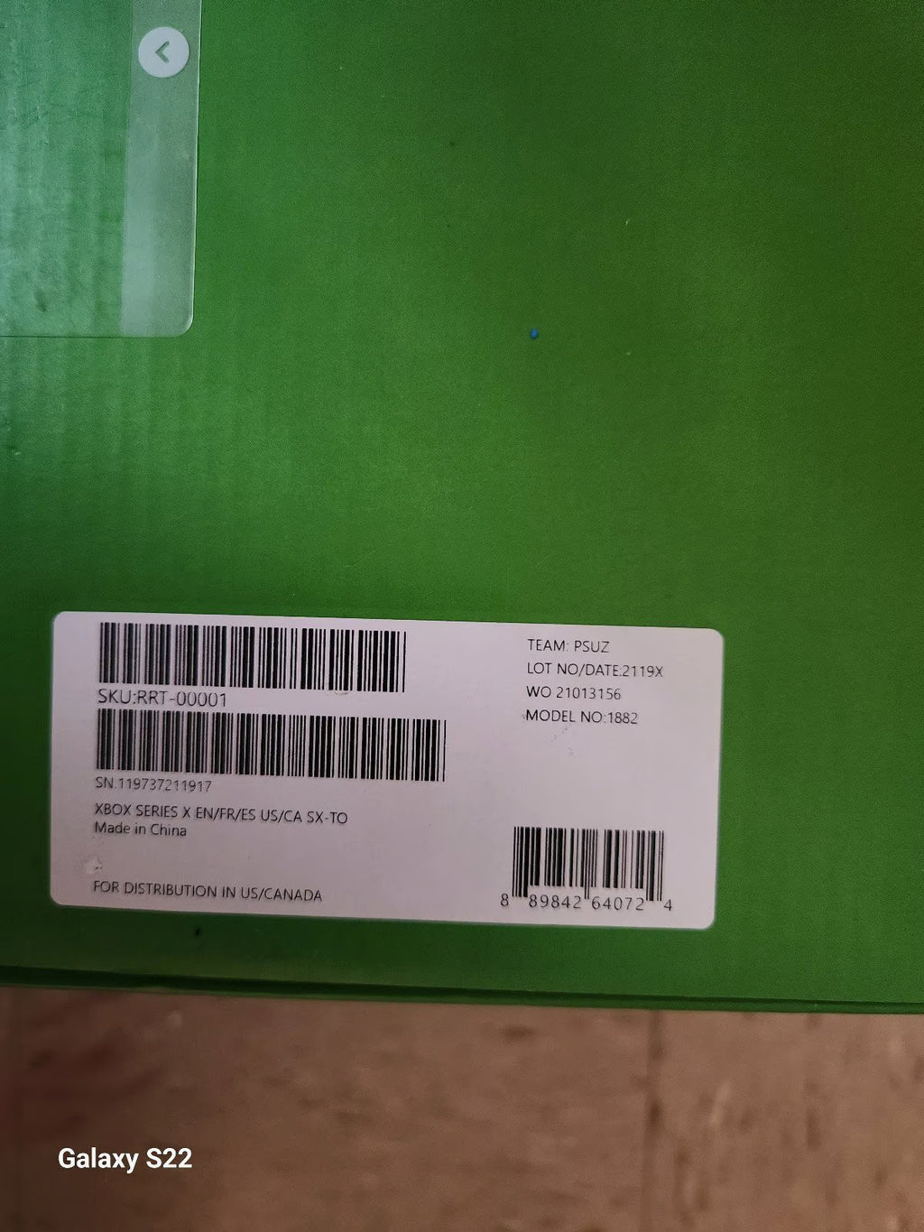 Microsoft Xbox Series X 1TB Console Black 5C56