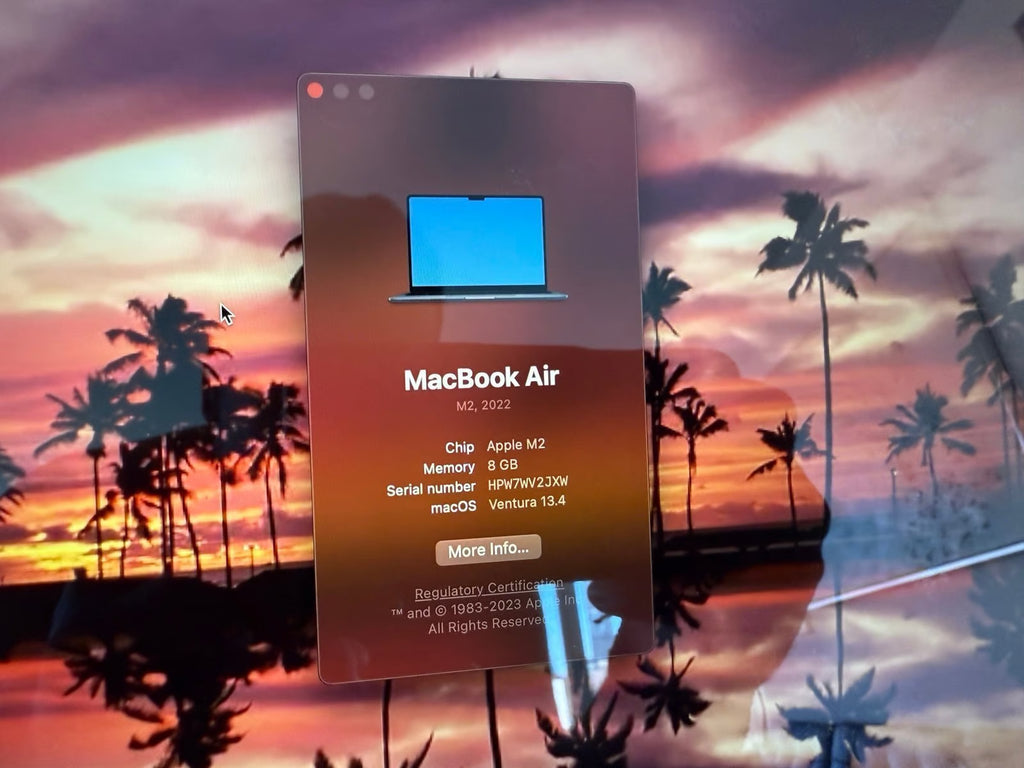 13-inch MacBook Air with M2 chip - Midnight 5R57