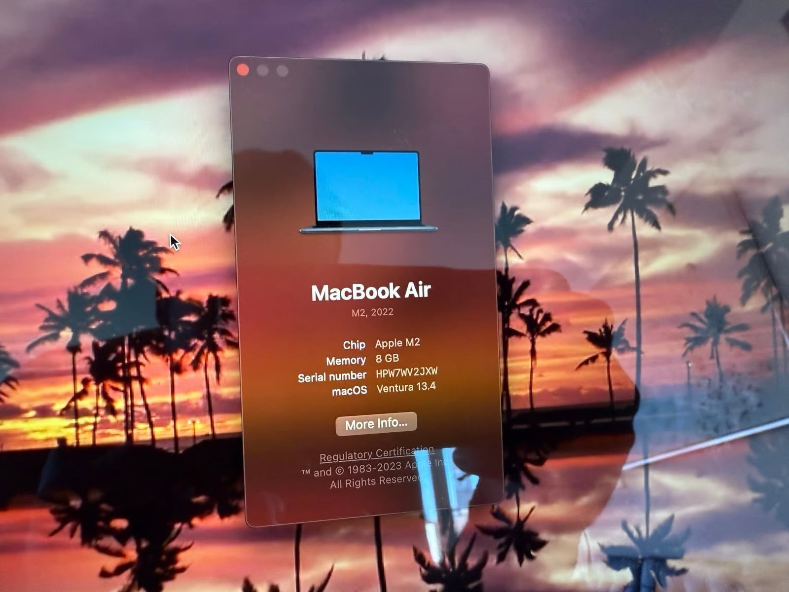 13-inch MacBook Air with M2 chip - Midnight 5R57