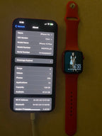 iPhone 14plus unlocked & Apple Watch Series 6 PRODUCT RED 7A39