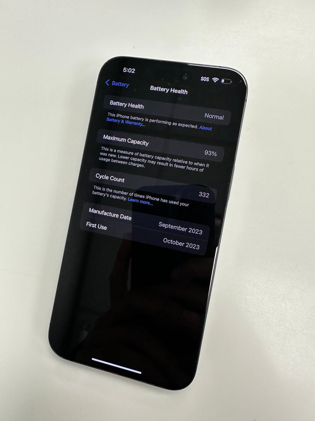 iPhone 15 Pro Max 256GB AT&T/Cricket 3W77