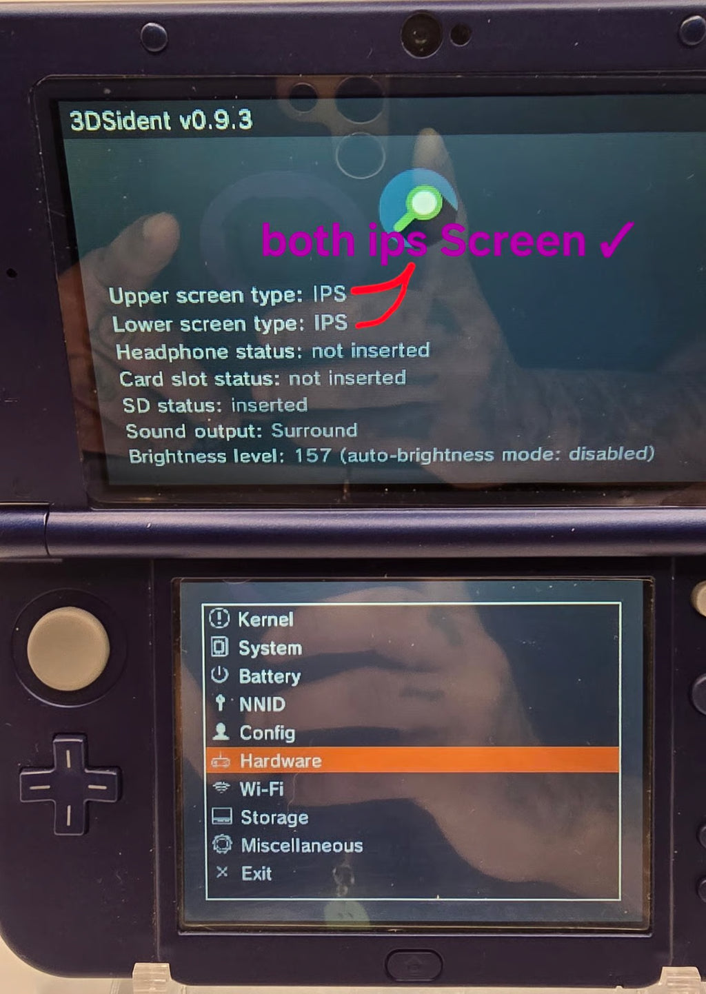 New Nintendo 3DS XL Galaxy Edition Top and Lower IPS SCREEN/Games, , 128GB SD