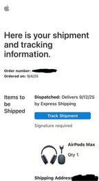 Authentic Airpods Max Space Gray Brand New (Sealed) Apple Receipt 3D91