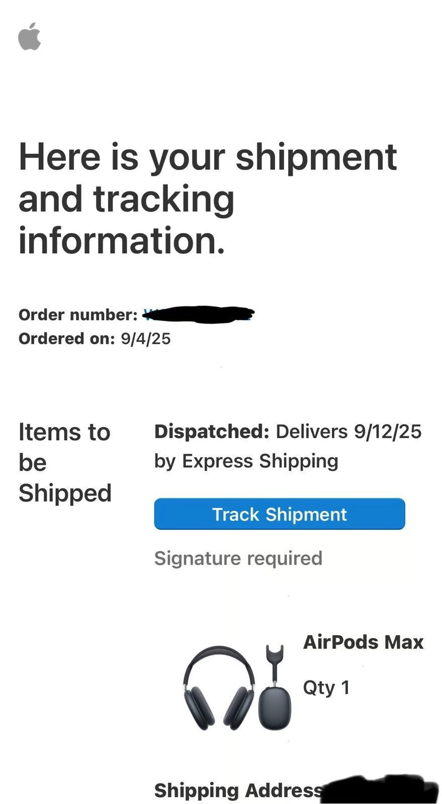 Authentic Airpods Max Space Gray Brand New (Sealed) Apple Receipt 3D91