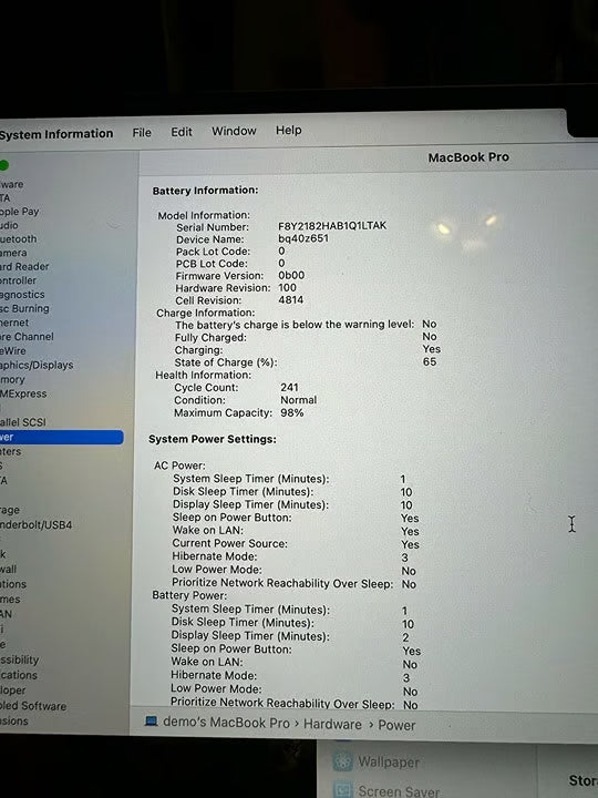 14"" Apple M1 Pro Macbook Pro 1TB SSD 16GB Ram Excellent Condition 2H17