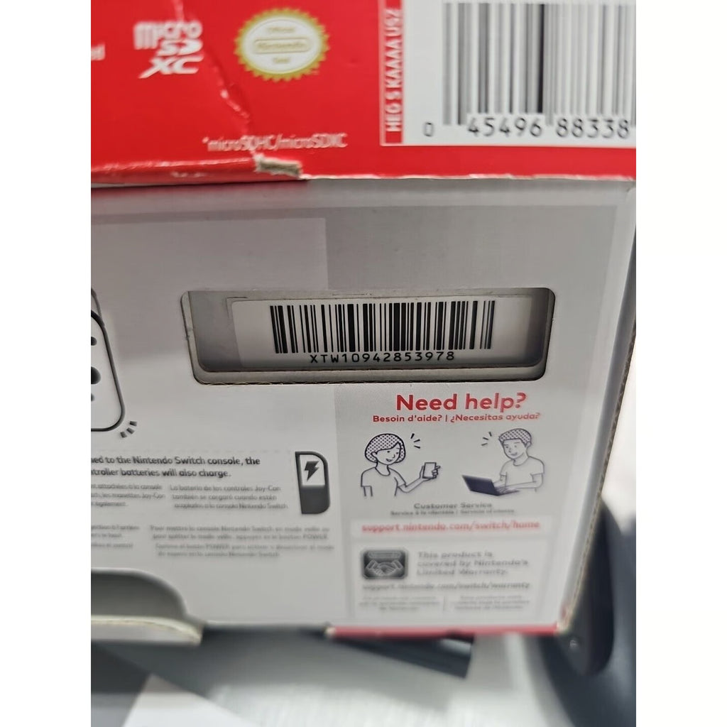 Nintendo Switch OLED Model HEG-001 Handheld Console - 64GB - White NEW CONDITION 8G19