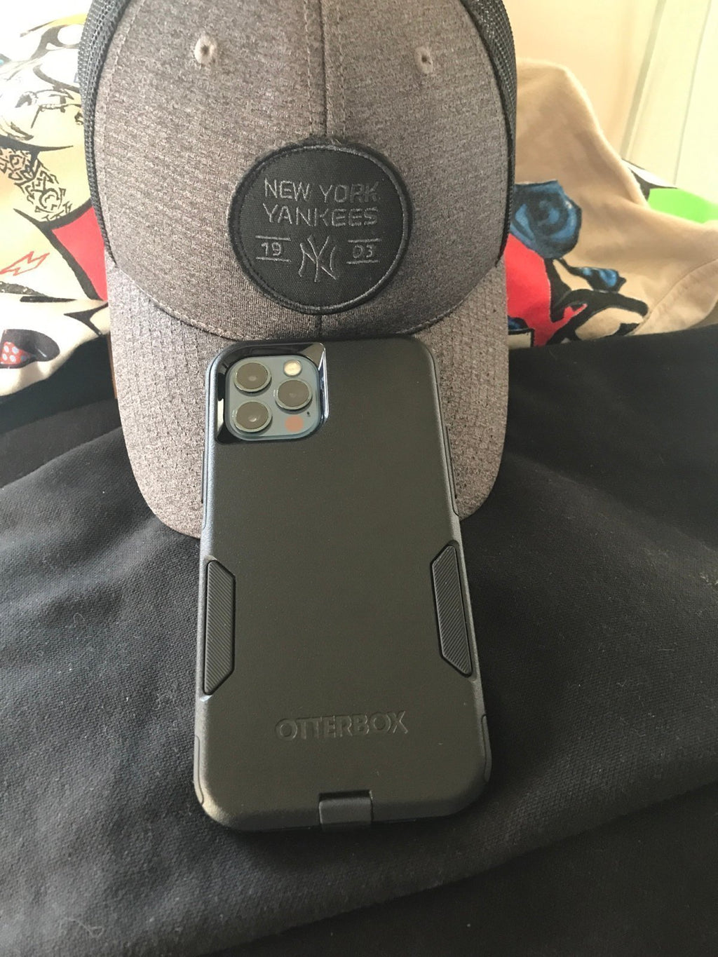 Apple iphone 12 pro 256gb pacific blue factory unlocked tempered glass installed 1Q98