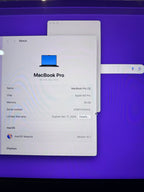 Apple MacBook Pro Late 2023 M3 Pro 500GB HD 18GB Memory Space Grey 14鈥?3A37