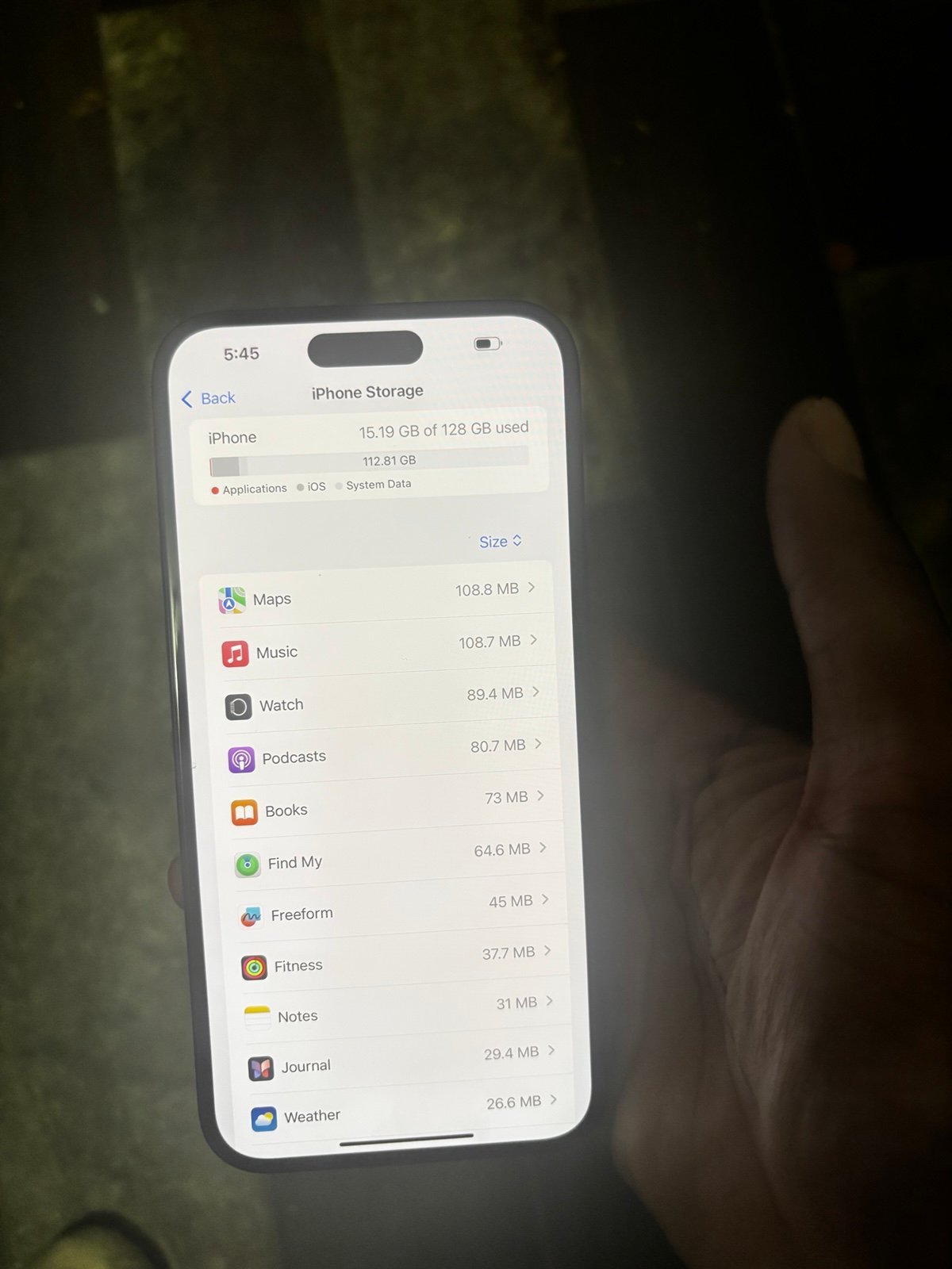 iPhone 15 Plus 128 gig 9E13