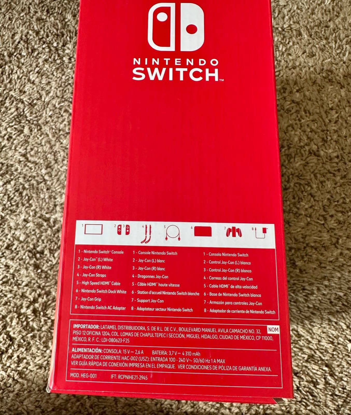 Nintendo Switch OLED Model 2Y75