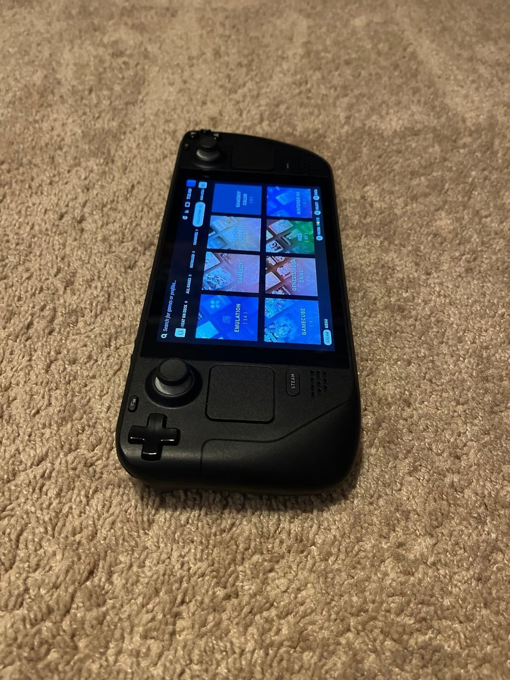 Valve Steam Deck Carrying Case Like New LCD 64GB 7U95