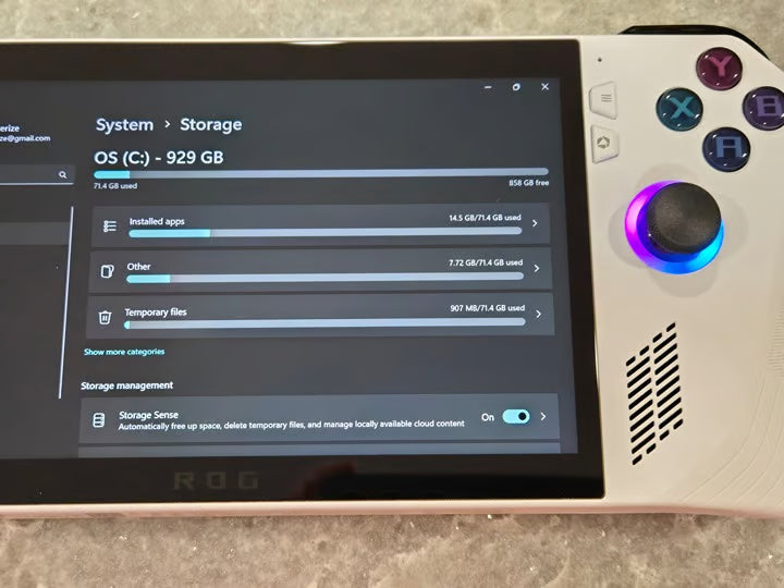 Asus ROG Ally Z1 Extreme 1TB SSD 5L81