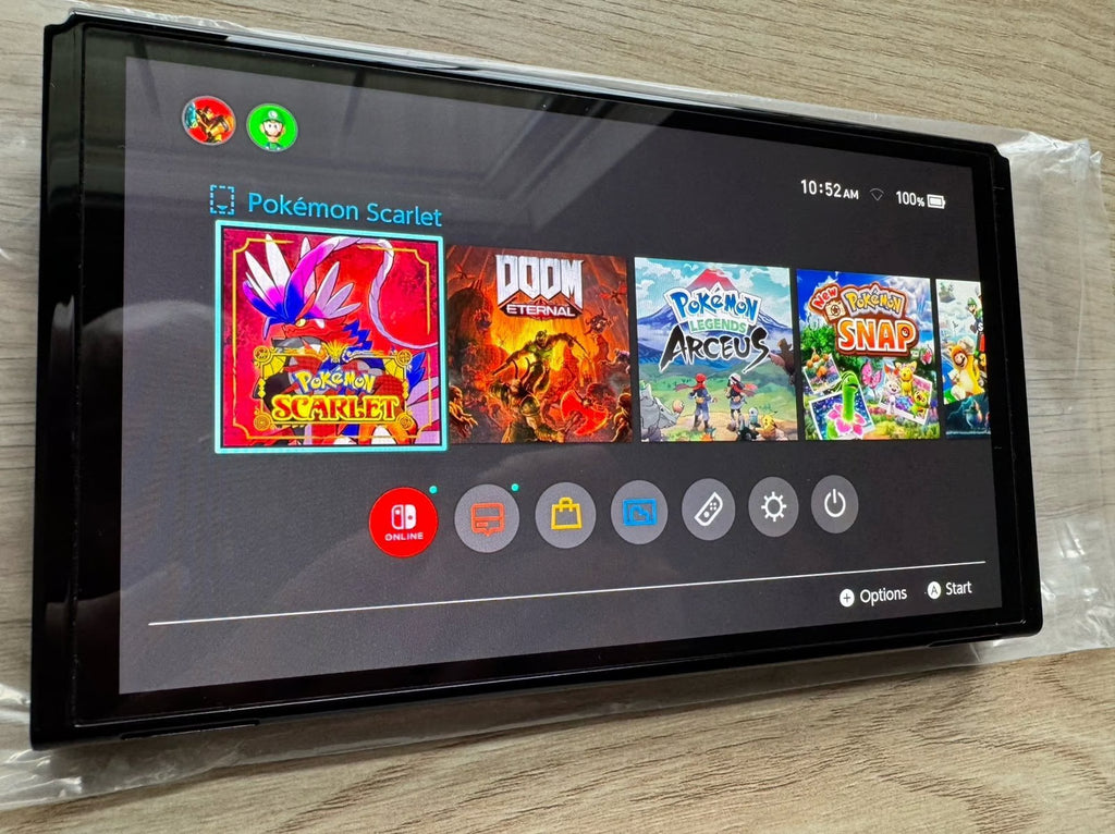 Nintendo Switch Oled Scarlet and Violet Edition 2D18