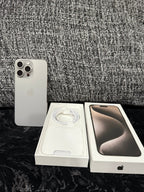iPhone 15 Pro Max 1TB Unlocked Natural Titanium Color 7L63