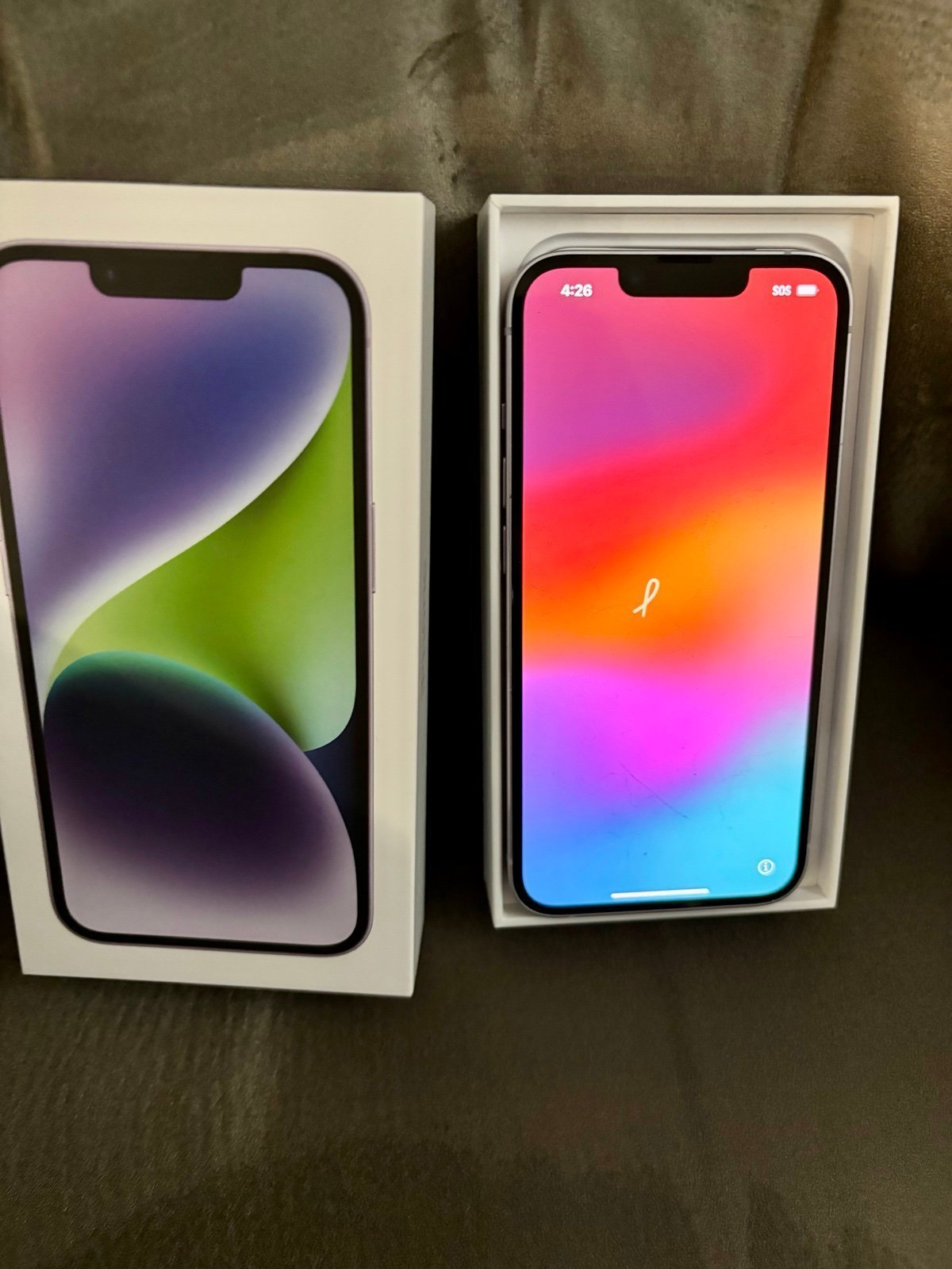 iPhone 14 unlocked 256GB Purple 2W52