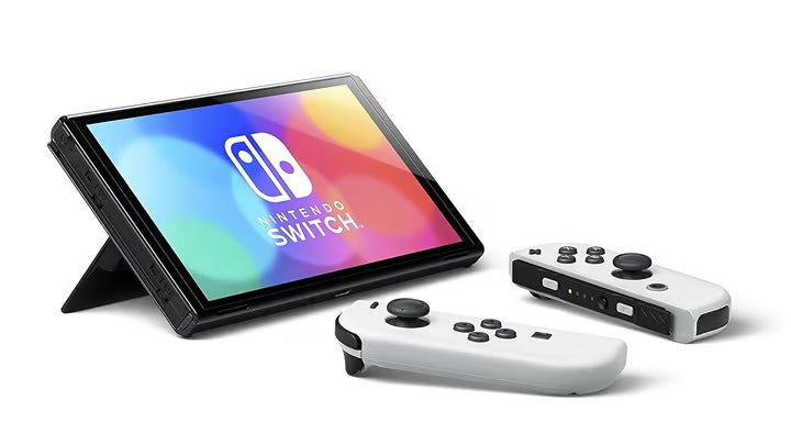 Nintendo Switch OLED Model with White Joy-Cons 2L91