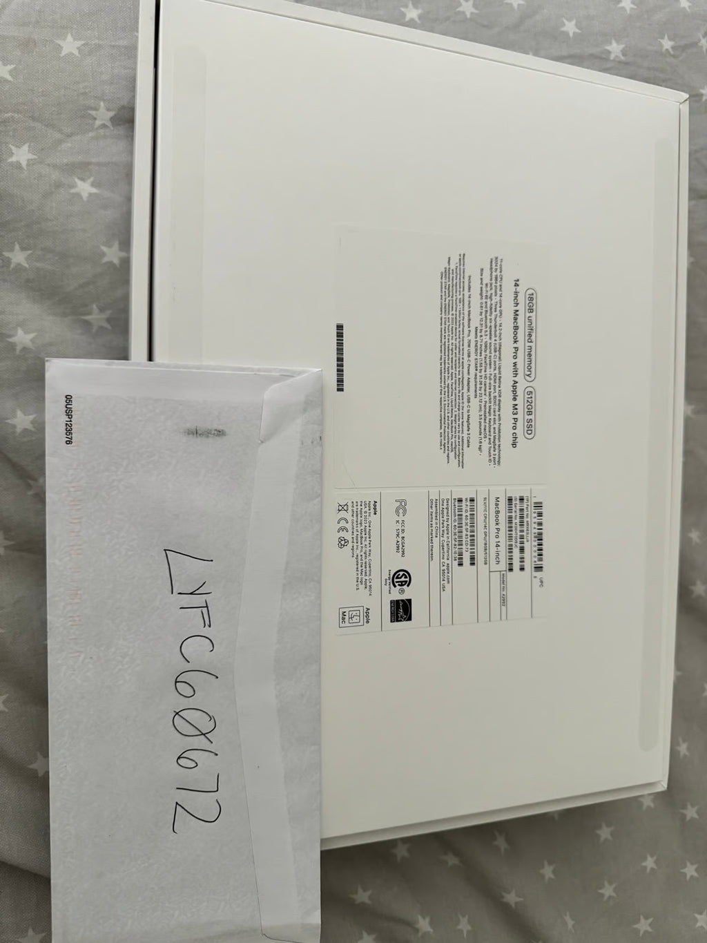 14鈥?MacBook Pro (Late 2023) w/ 512GB 18GB RAM 1S17