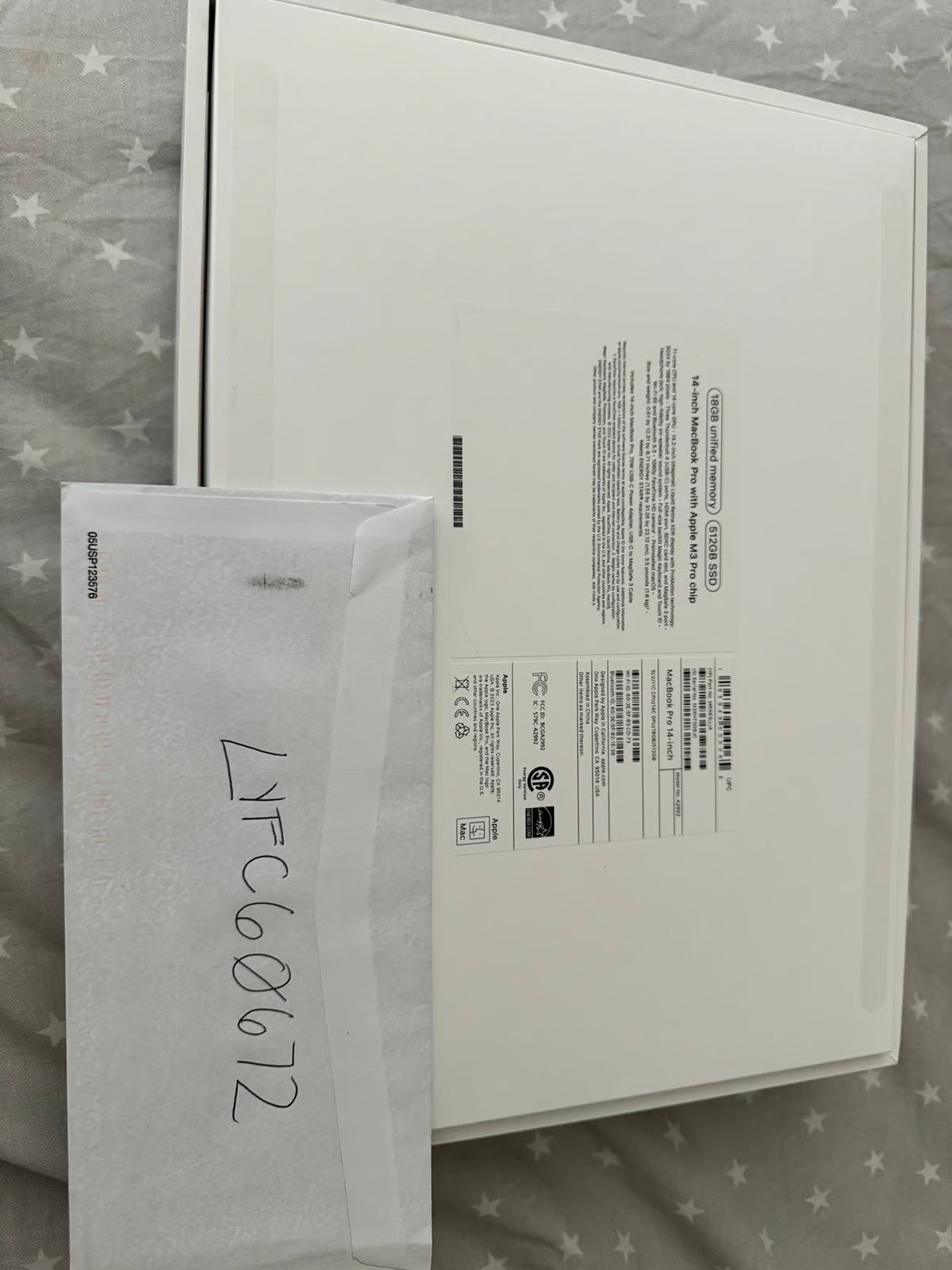 14鈥?MacBook Pro (Late 2023) w/ 512GB 18GB RAM 1S17