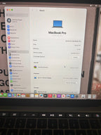 Apple Macbook Pro 13.3"" Space Gray M2 8GB RAM 256GB SSD - 2022 3N77