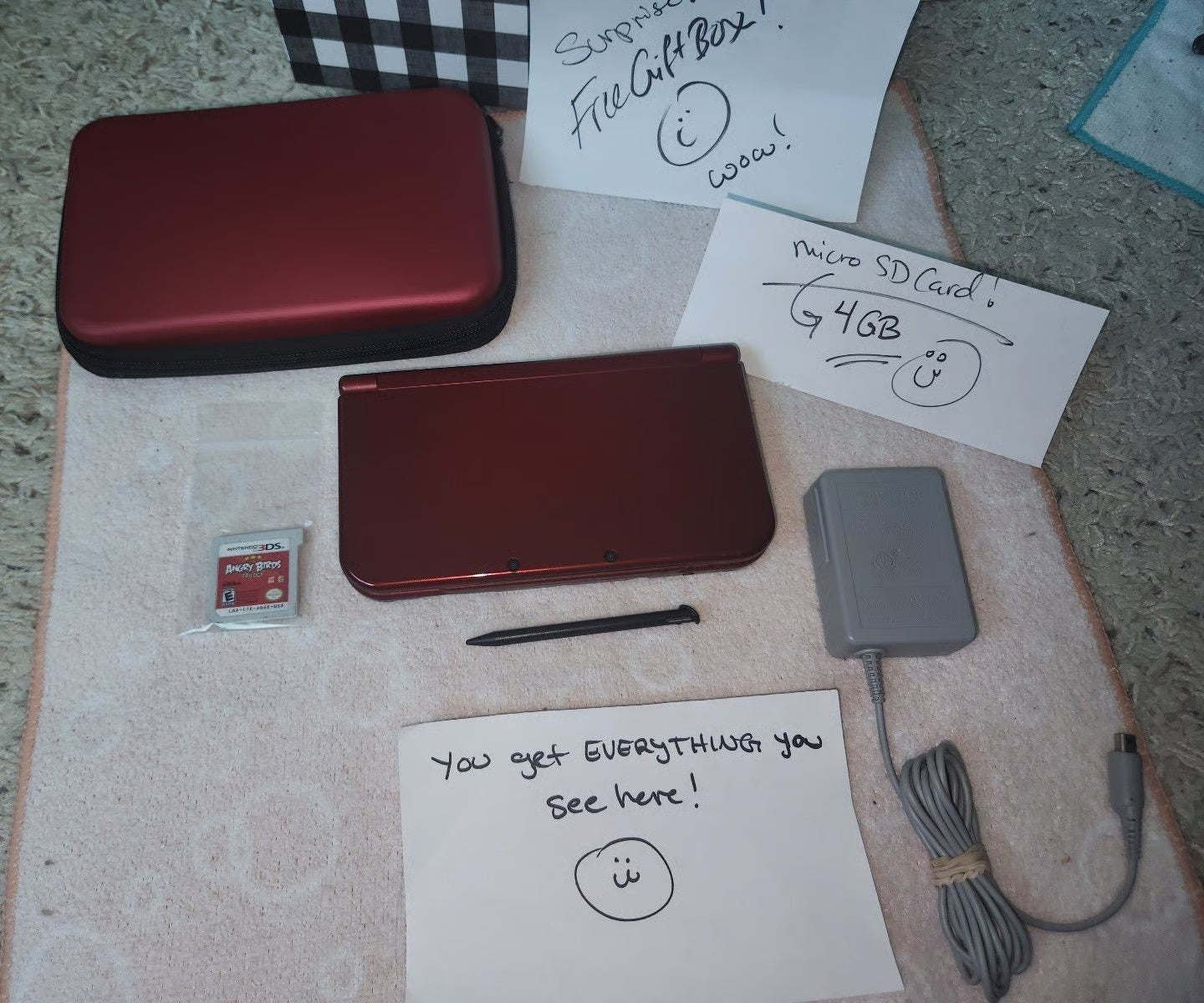 Nintendo New 3ds xl Red