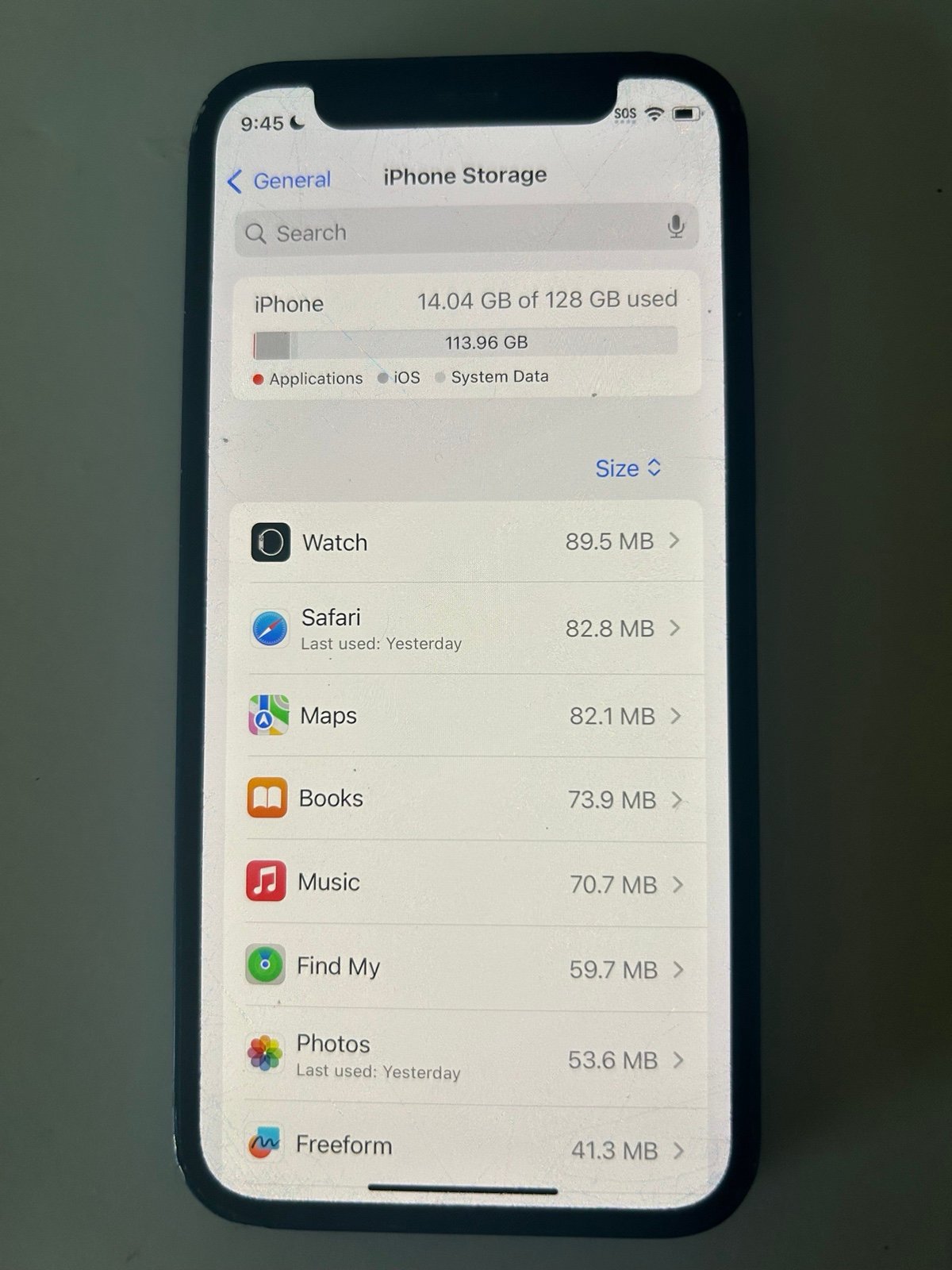 Apple iPhone 12 Mini 128 GB in Blue for Unlocked 3M62